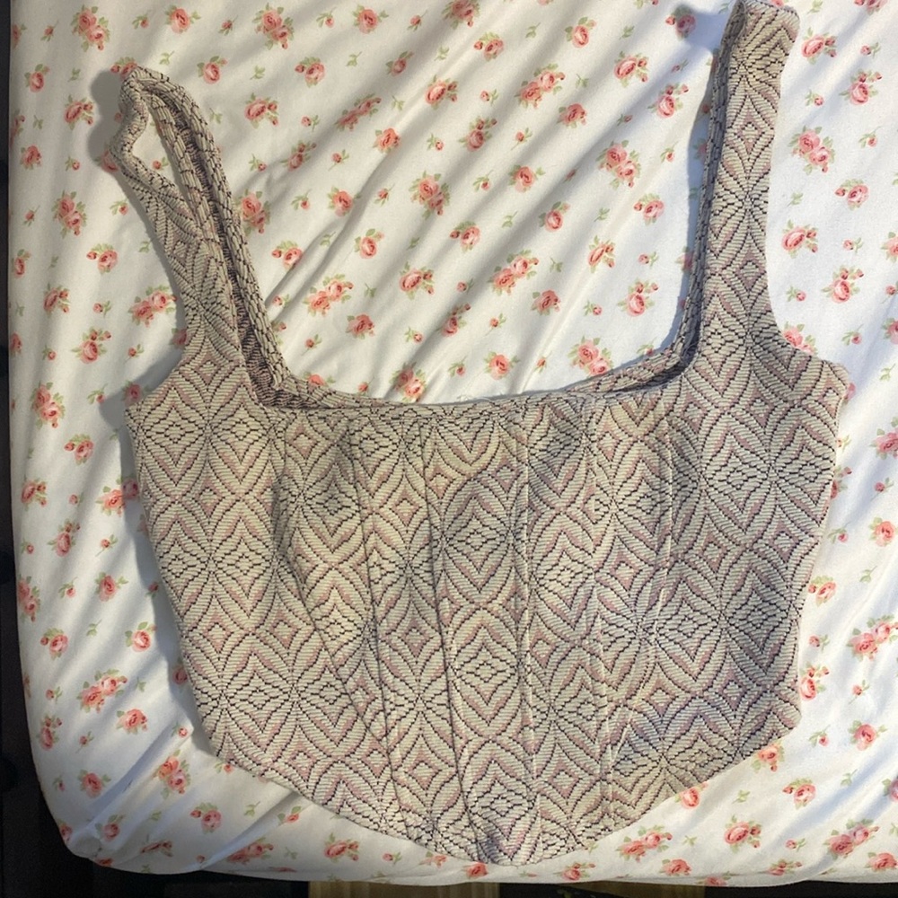 Free People Ribbed Crop Top